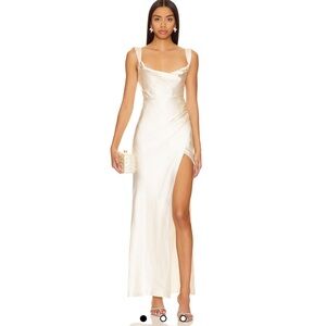 HAVANNA DRESS IVORY RUNAWAY THE LABEL